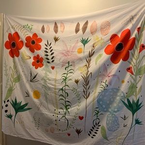 Large Floral Tapestry